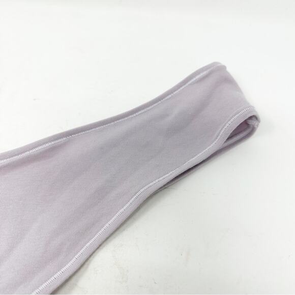 SKIMS Cotton Jersey Dipped Thong Iris Mica NWT in Size 4X - Picture 3 of 6